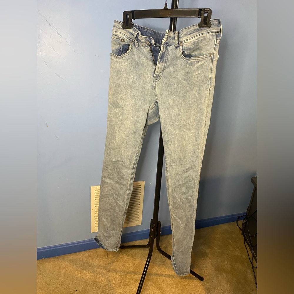 Acid Wash Active Stretch Jeans